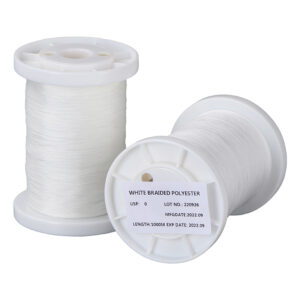 non-sterile polyester white suture